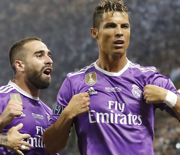 Cristiano Ronaldo Real Madrid Champions