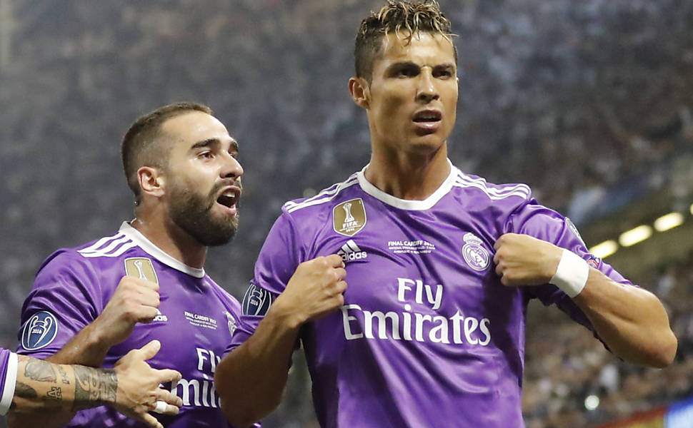 Cristiano Ronaldo Real Madrid Champions