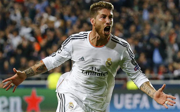 Sergio Ramos Real Madrid Champions League