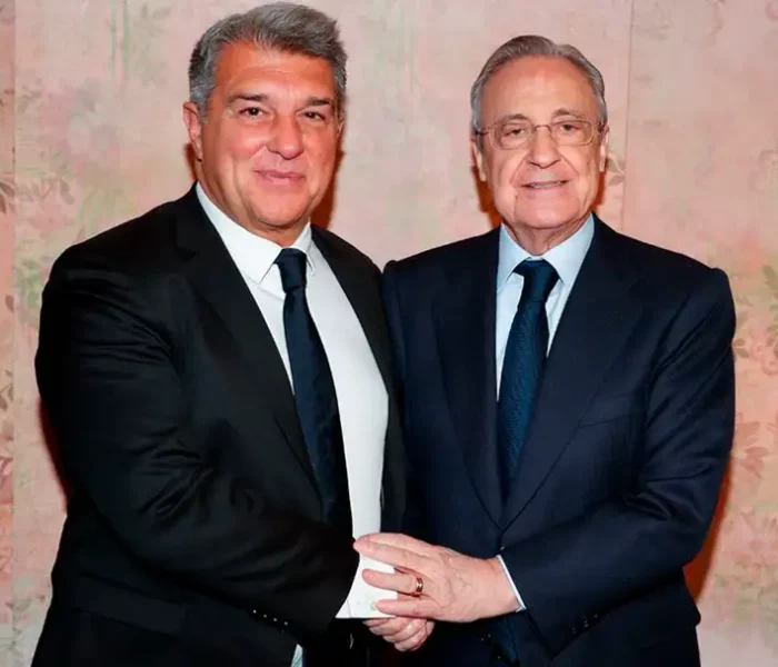 Superliga Europeia Barcelona Real Madrid Pérez Laporta