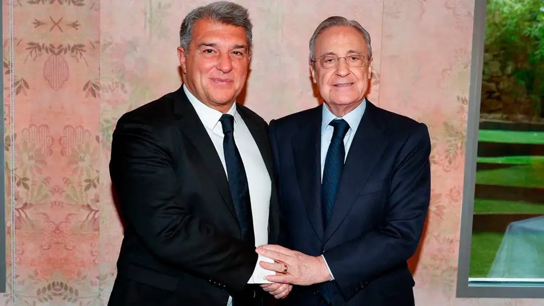 Superliga Europeia Barcelona Real Madrid Pérez Laporta