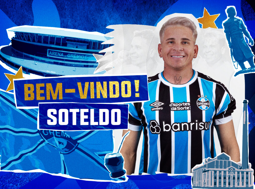 Transferências 2024 - Soteldo/Grêmio