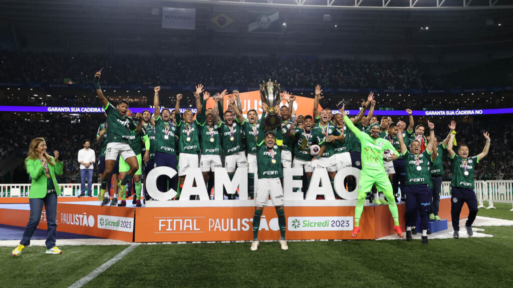 em 2023, Palmeiras reverteu derrota sofrida na ida e levou o bi - Foto: Cesar Greco/Palmeiras