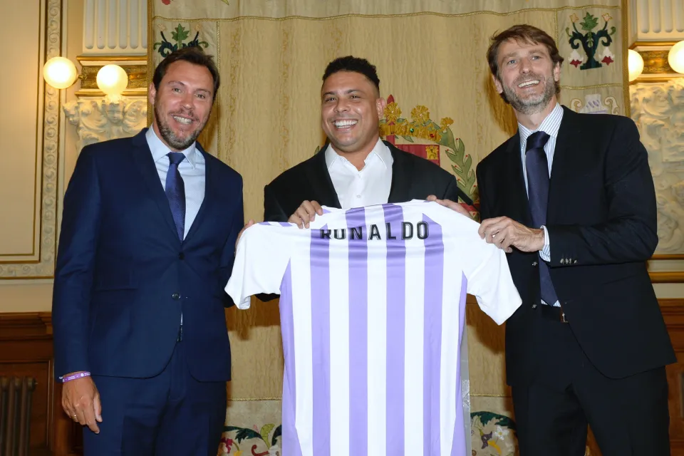 Ronaldo comprou o Valladolid em 2018 por 30 milhões de euros - Foto: EPA