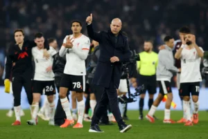 Arne Slot, técnico do Liverpool