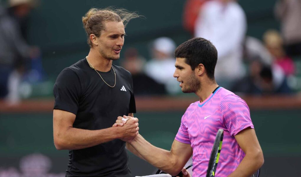 Carlos Alcaraz e Alexander Zverev