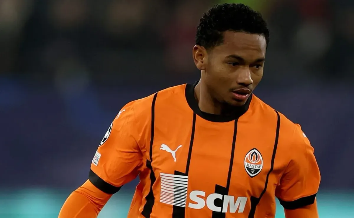 Eguinaldo, atacante do Shakhtar. Informações do jornalista Venê Casagrande dão conta do interesse de Corinthians e São Paulo no atacante de 20 anos