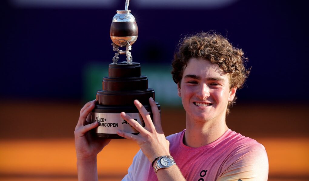 João Fonseca, número 1 do Brasil. Foto: IEB+ Argentina Open