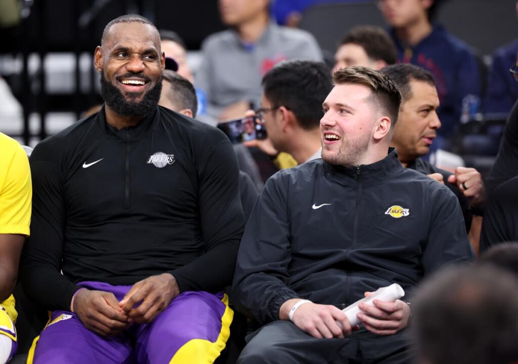 LeBron James e Luka Doncic