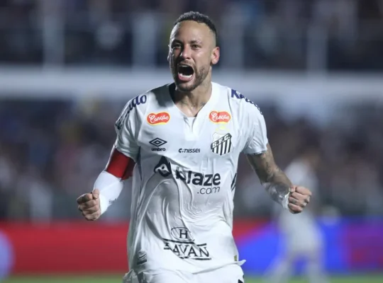 Neymar Seleção, Santos