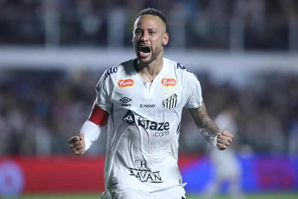Neymar Seleção, Santos
