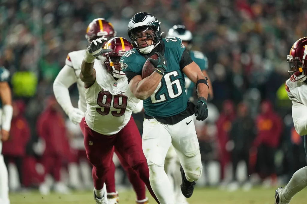 NFL: Saquon Barkley (Foto: AP Photo/Matt Slocum)