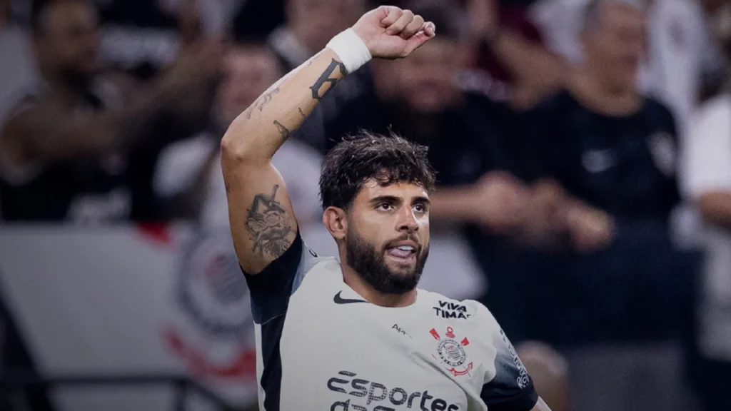 Yuri Alberto, autor do gol da classificação diante do Universidad Central, tem três gols no Paulistão 2025.