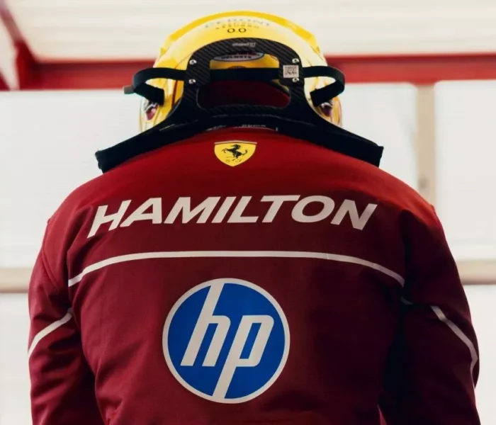 Hamilton F1 Ferrari