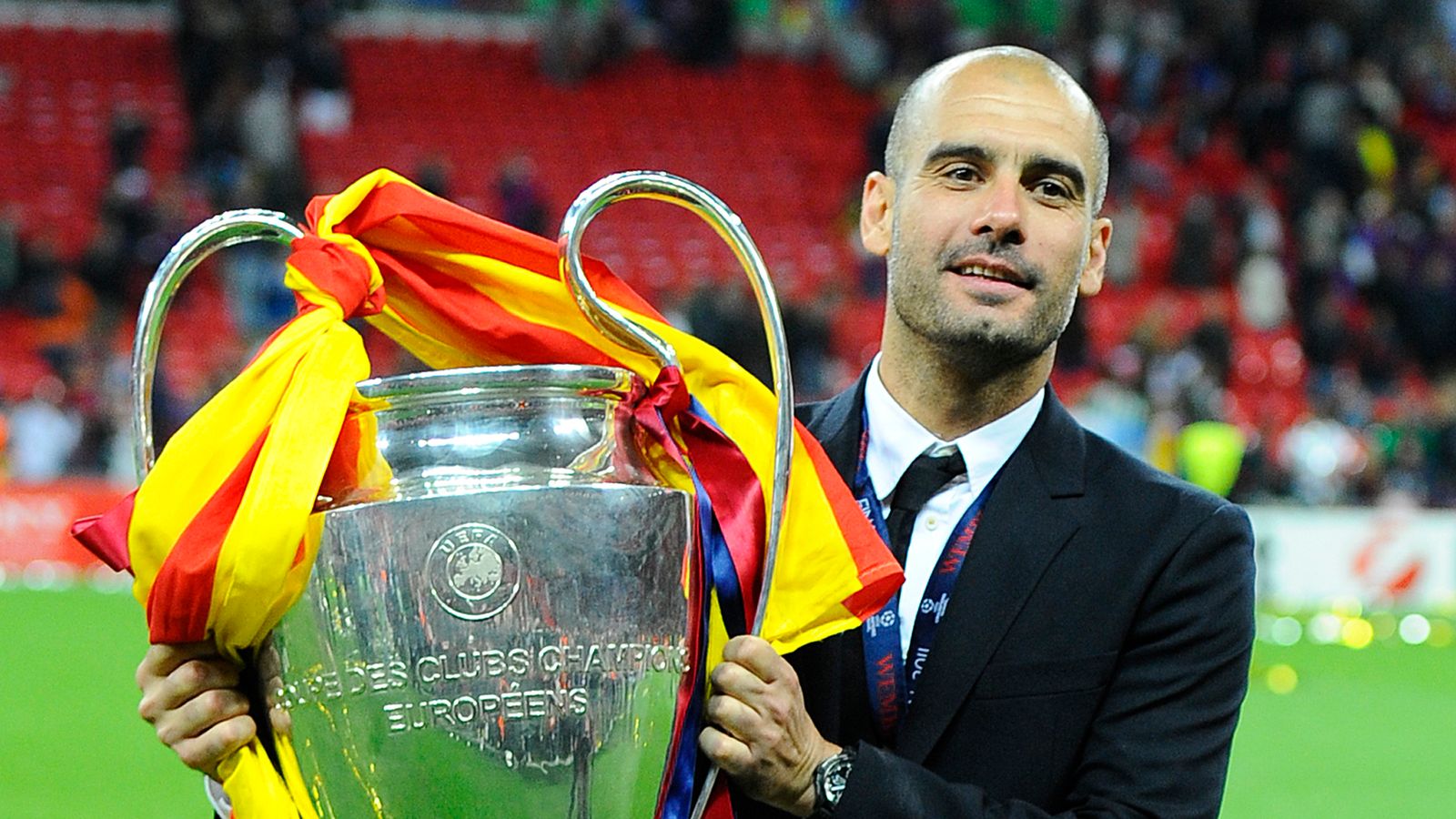 Pep Guardiola jogador treinador