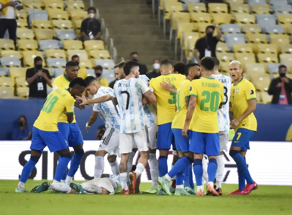 Argentina x Brasil Data FIFA