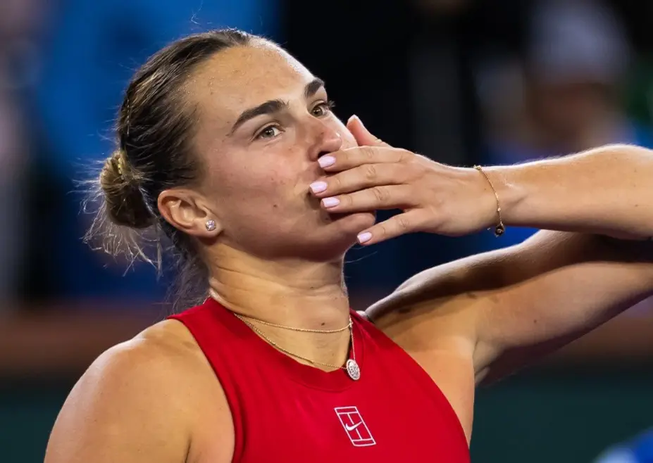 Aryna Sabalenka em Indian Wells