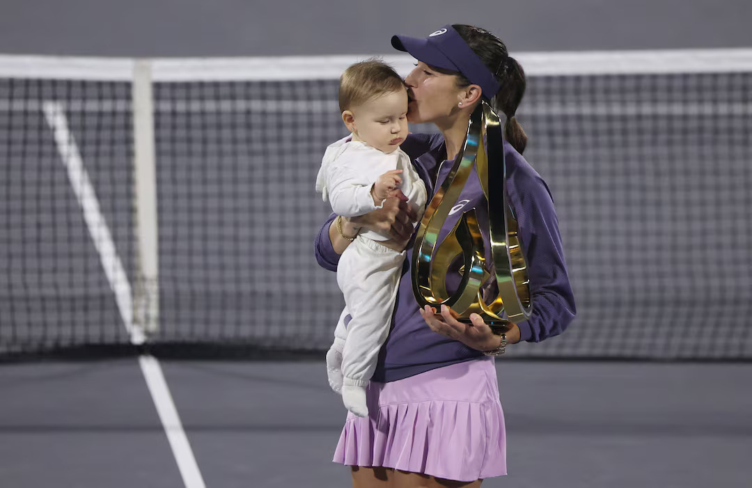 Belinda Bencic campeã em Abu Dhabi 2025. Foto: Amr Alfiky/Reuters