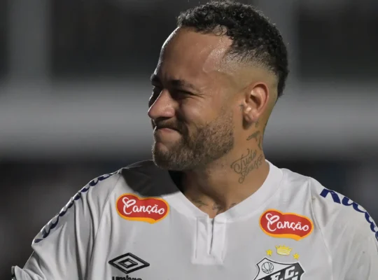 Neymar, Santos, Desfalque