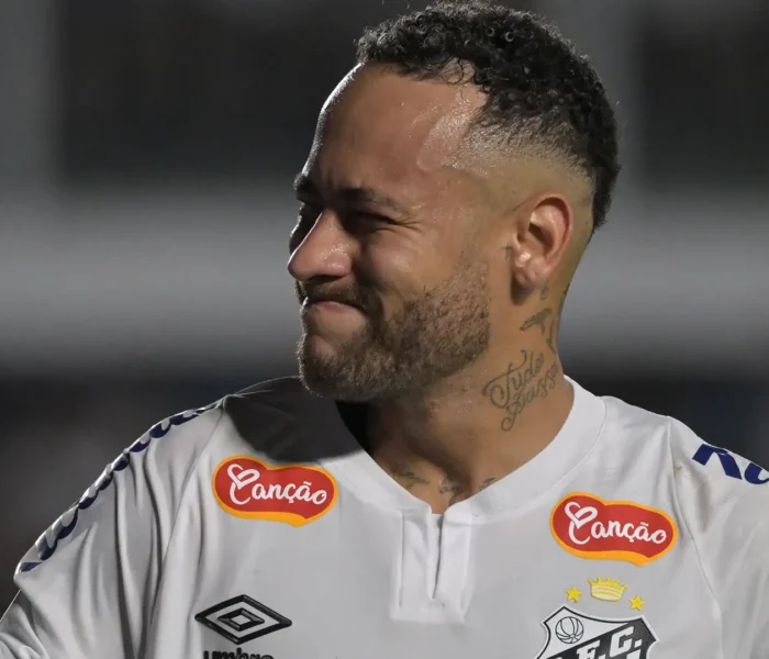 Neymar, Santos, Desfalque