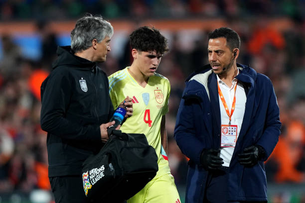No primeiro jogo da Data FIFA da Espanha, Cubarsí foi sacado aos 41 minutos do primeiro tempo. O zagueiro deu lugar a Dean Huijsen.