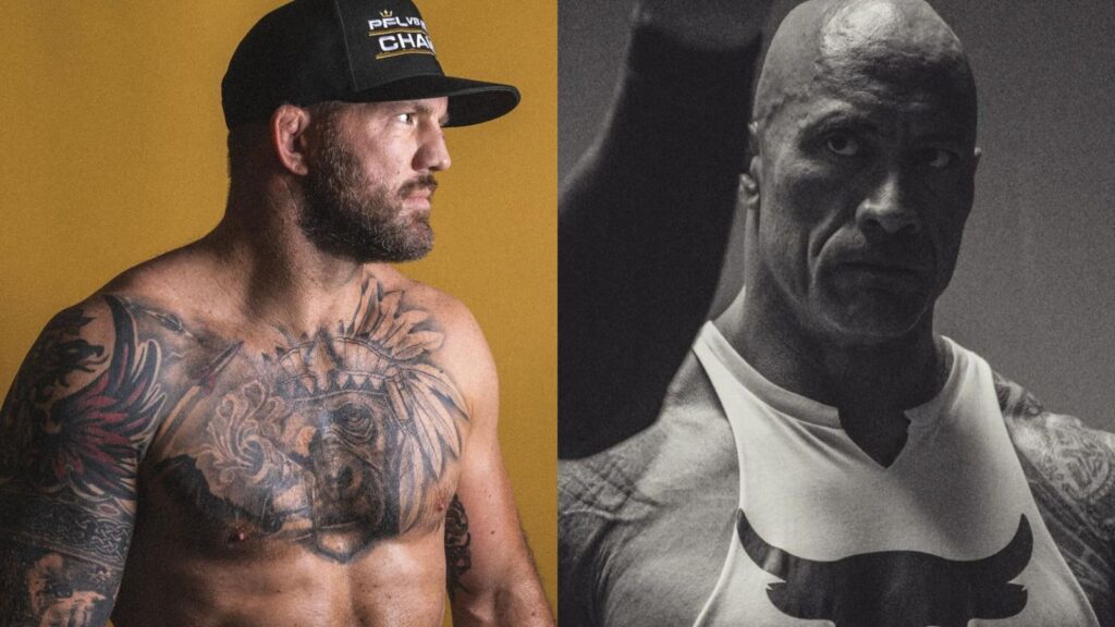 Ryan Bader está no elenco de The Smashing Machine, filme protagonizado por The Rock