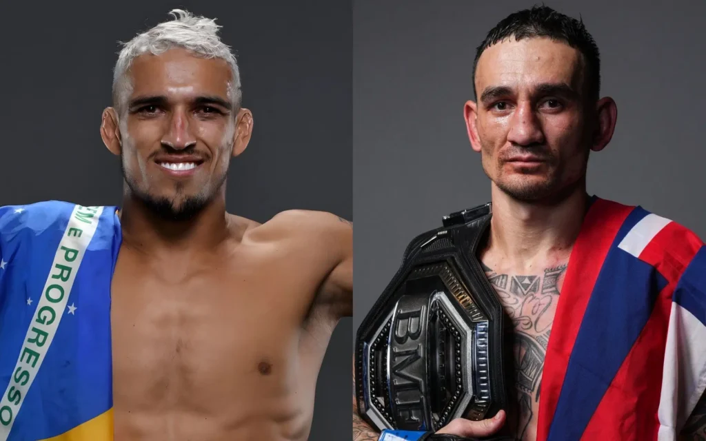 Max Holloway e Charles Oliveira podem se enfrentar novamente, desta vez valendo o título BMF