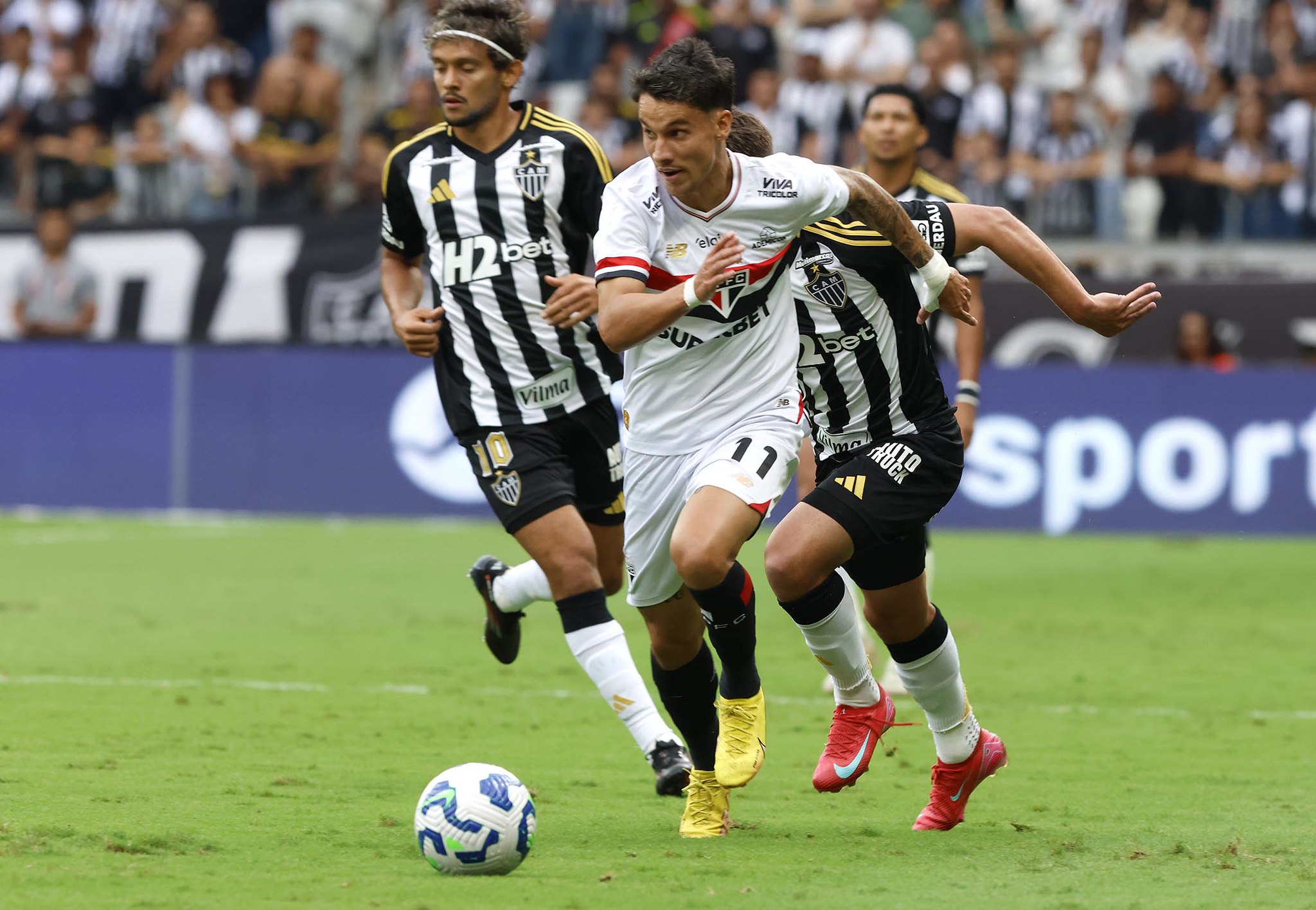 São Paulo e Atlético-MG empataram por 0 a 0 no Campeonato Brasileiro
