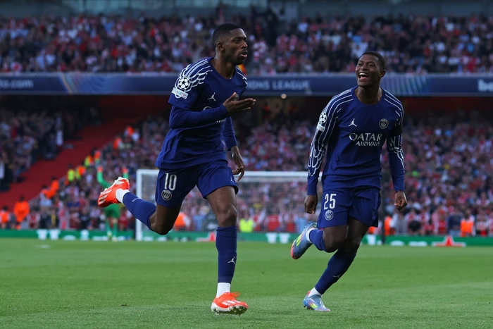Dembelé, PSG, Champions League