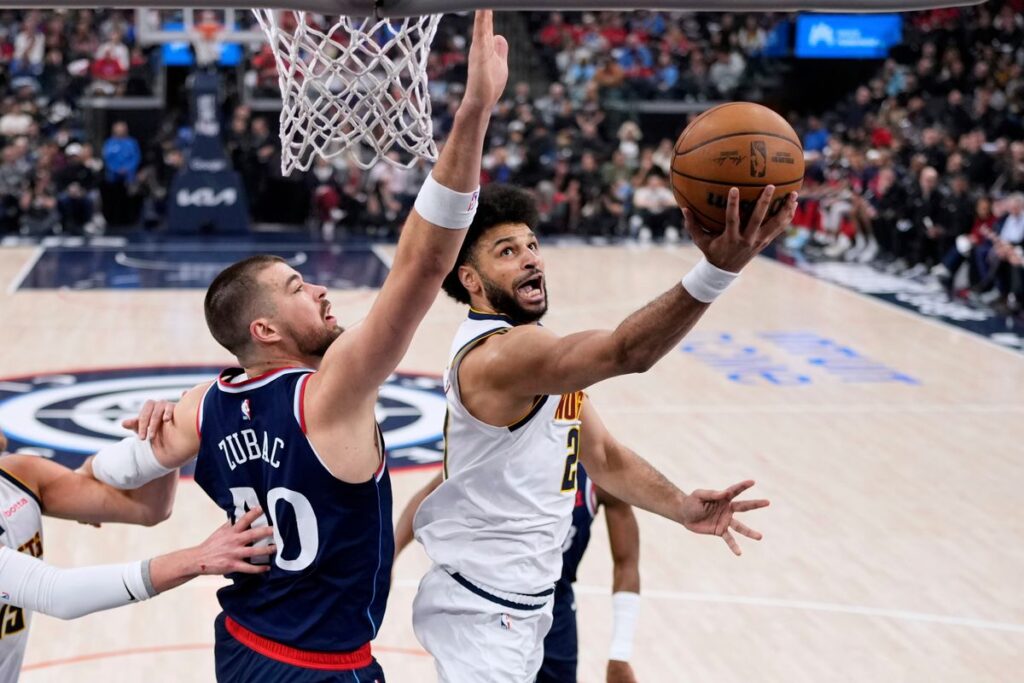Denver Nuggets abre grande vantagem no terceiro quarto contra os Clippers no jogo 4