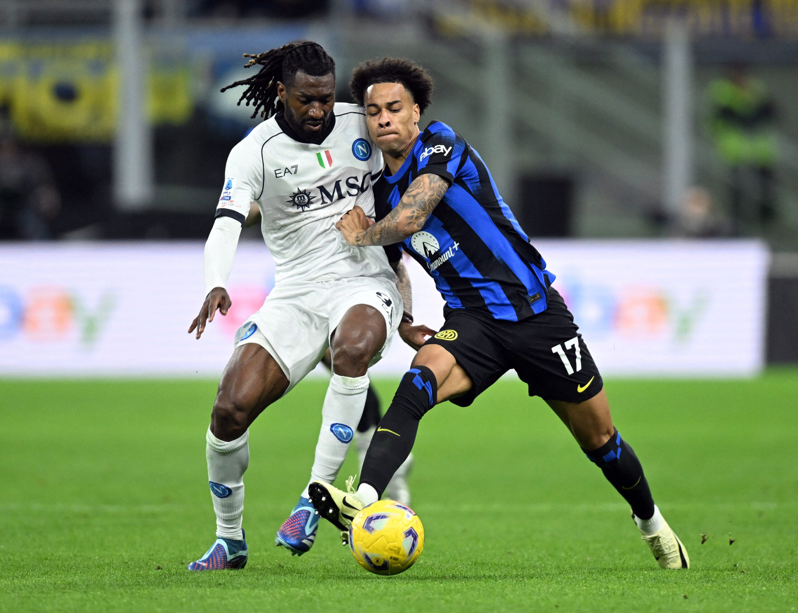 Napoli x Inter futebol europeu