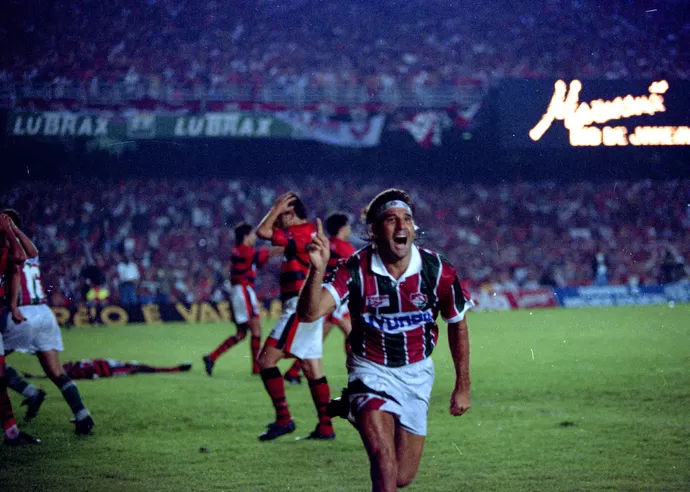O jogo do "gol de barriga", foi o quarto Fla x Flu naquele campeonato carioca.