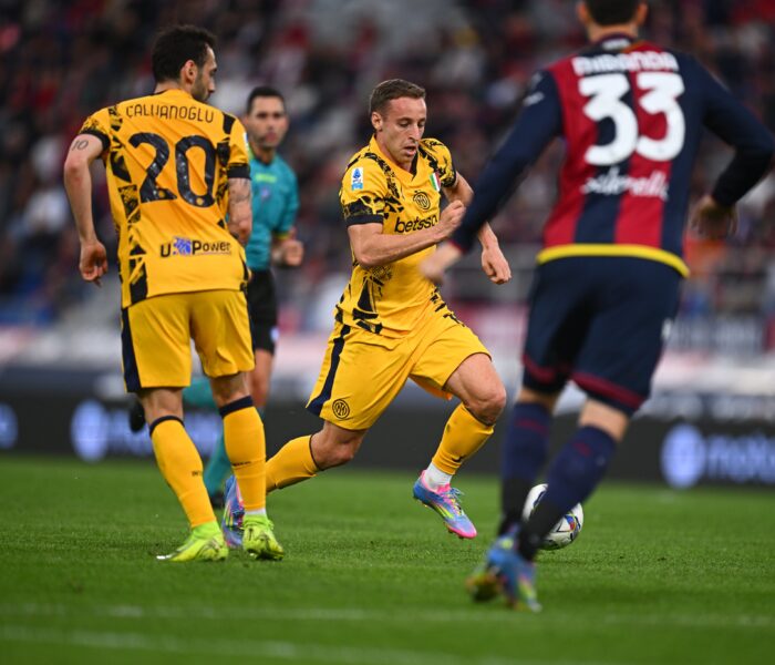 Inter não fez boa partida e foi derrotada pelo Bologna nos acréscimos