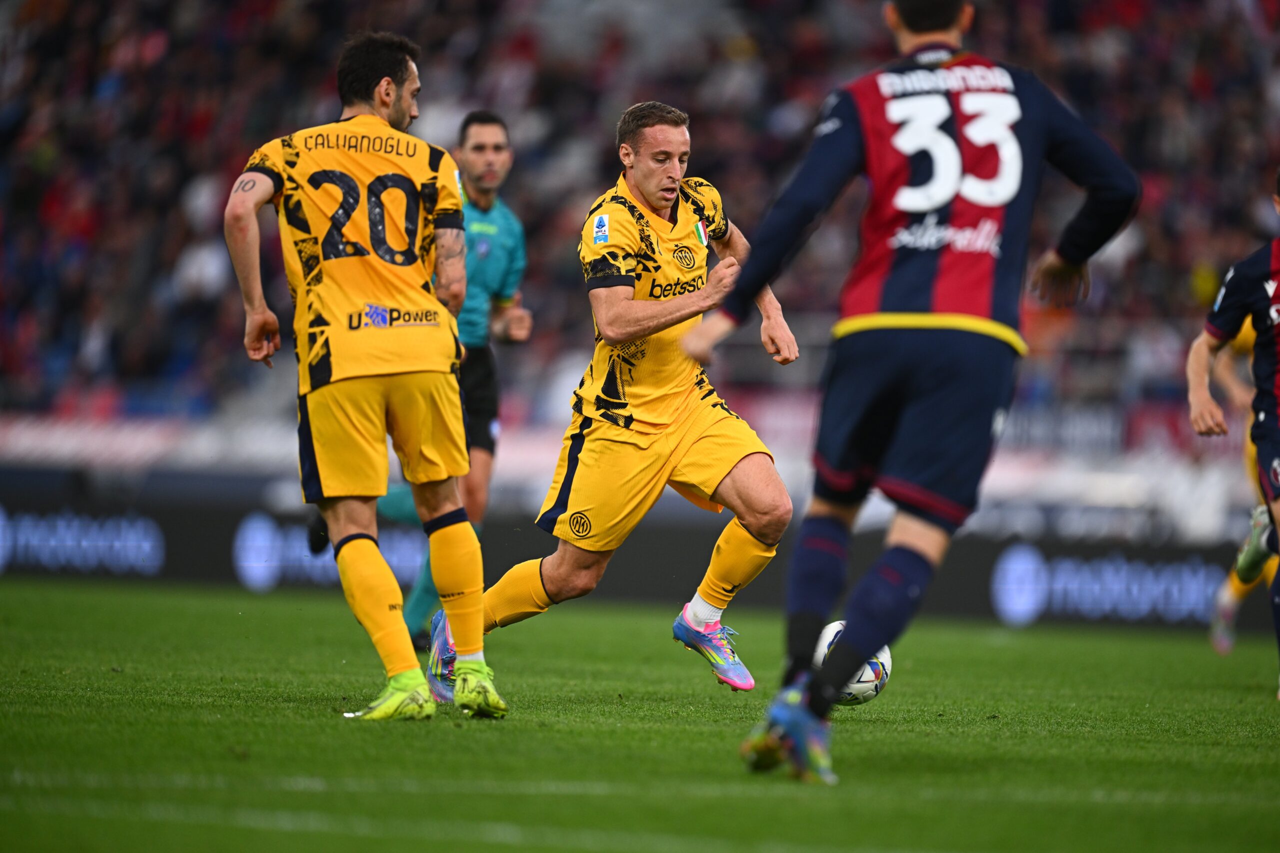 Inter não fez boa partida e foi derrotada pelo Bologna nos acréscimos