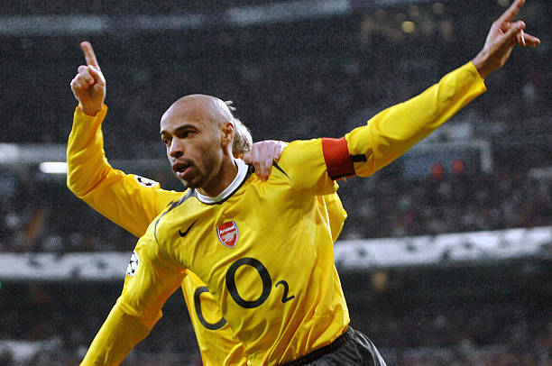 Naquela temporada de Champions, Henry marcou gol em toda a fase de mata-mata, inclusive na final contra o Barcelona.