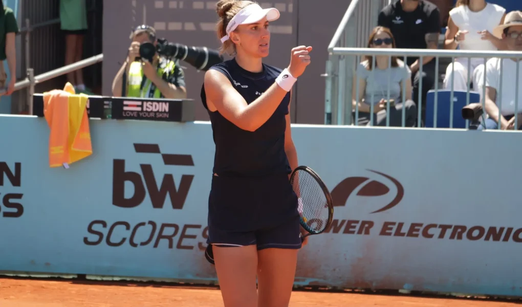 Bia Haddad no Madrid Open 2025