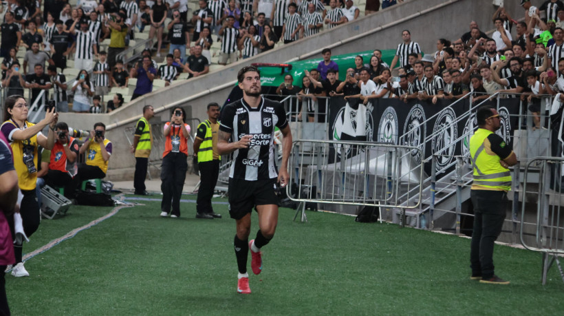 O atacante do Ceará só não marcou no jogo de ida da final do cearense, contra o Fortaleza.