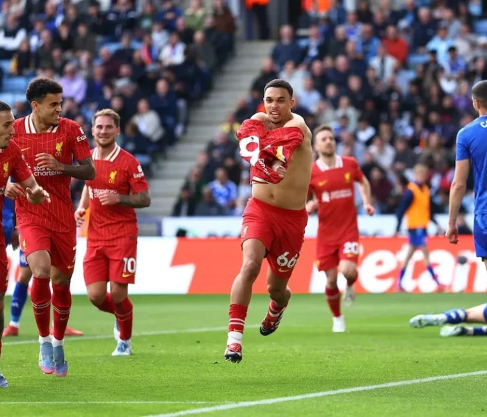 alexander arnold liverpool leicester premier league