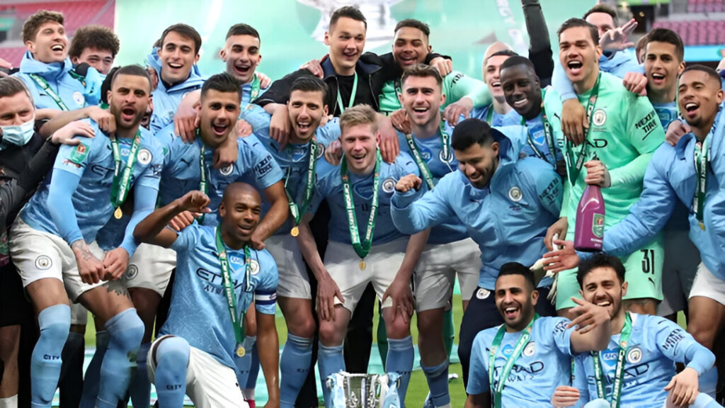 Manchester City superou Tottenham por 1 a 0 e ficou com o título da Copa da Liga 2020/2021