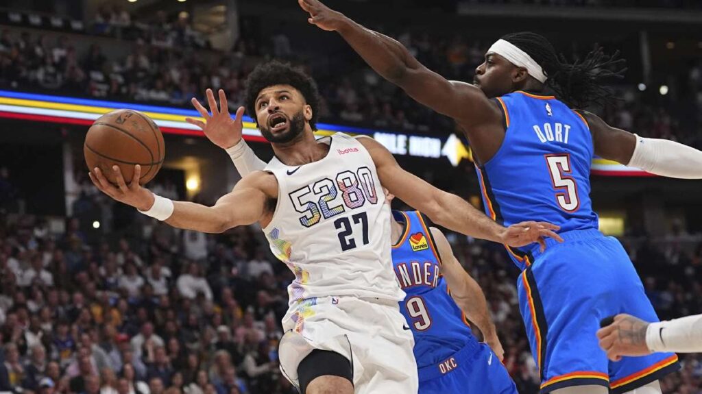 Jamal Murray tem excelente atuação na vitória do Denver Nuggets sobre o OKC Thunder no Jogo 6 da série