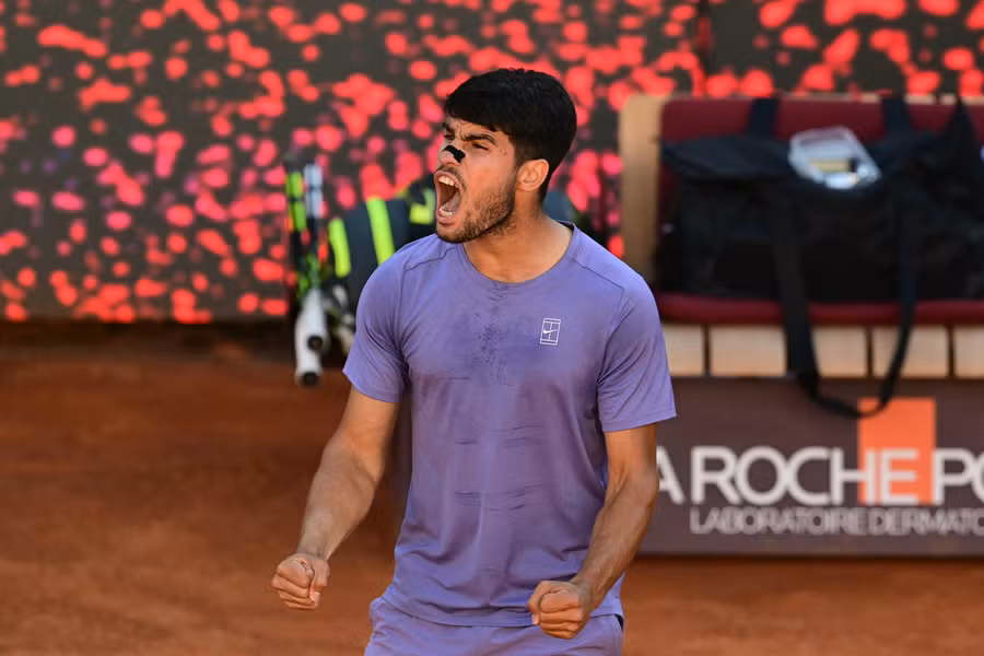 Carlos Alcaraz Roma Open 2025