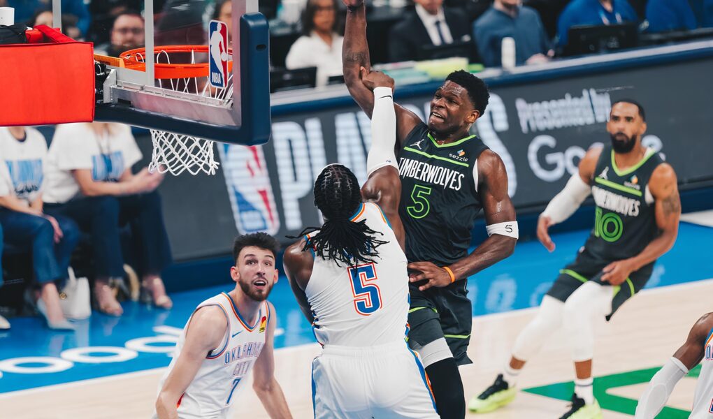 OKC Thunder reage no segundo tempo, atropela Minnesota Timberwolves e abre vantagem nas finais do Oeste da NBA
