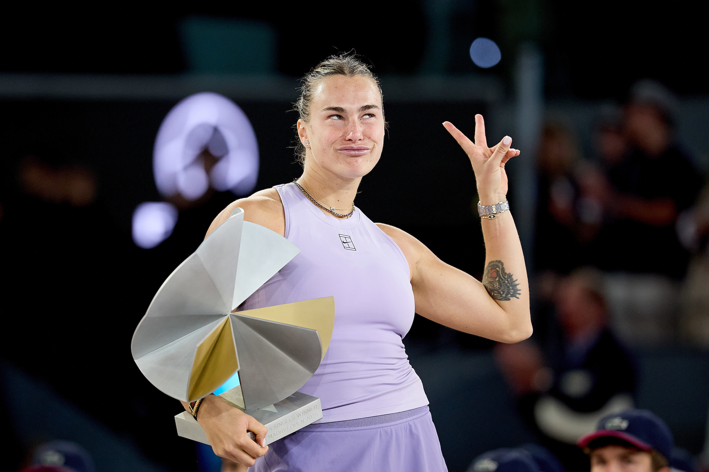 Aryna Sabalenka campeã do WTA 1000 de Madrid