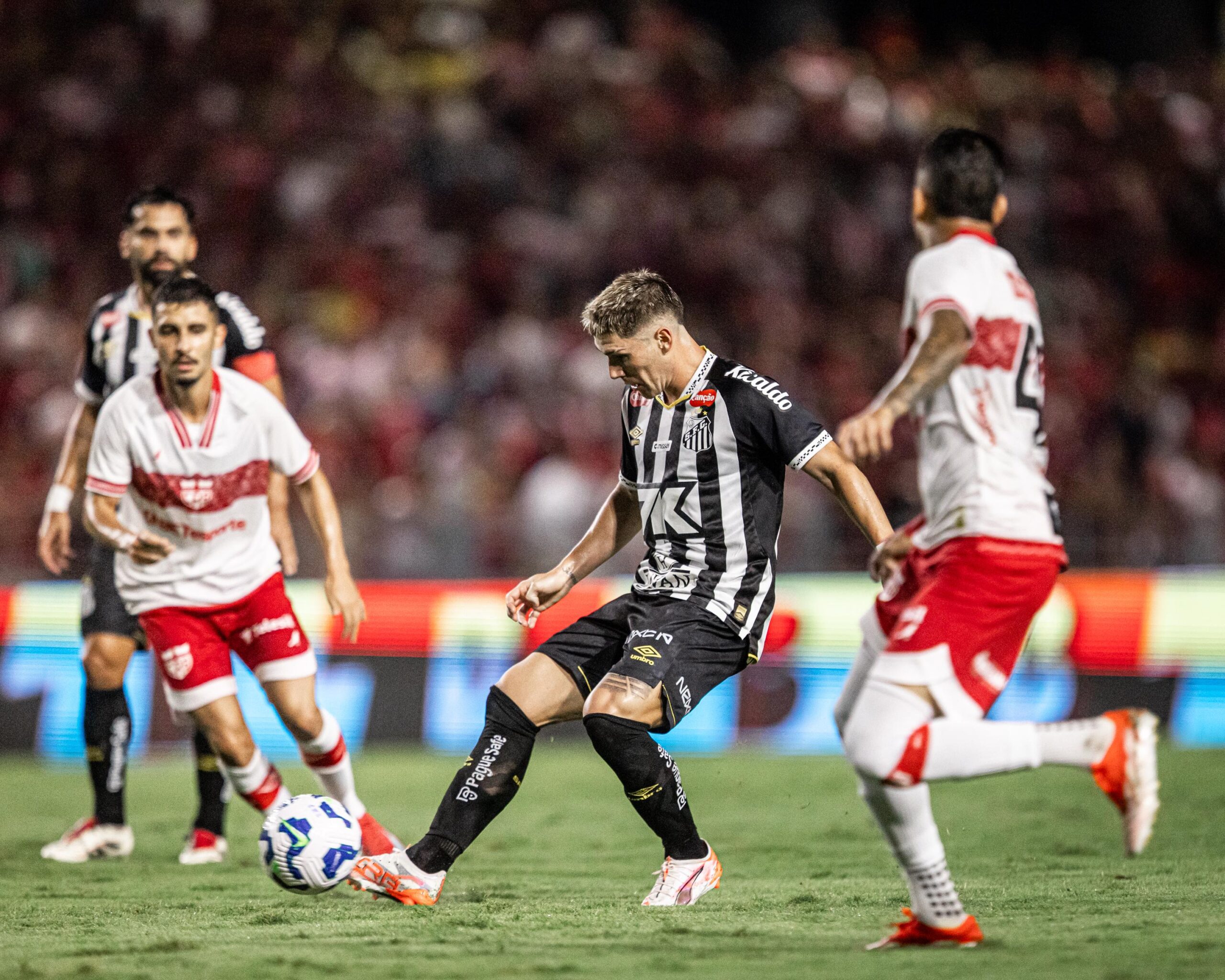 Nos pênaltis, CRB vence o Santos por 5 a 4 e avança para as oitavas de final da Copa do Brasil