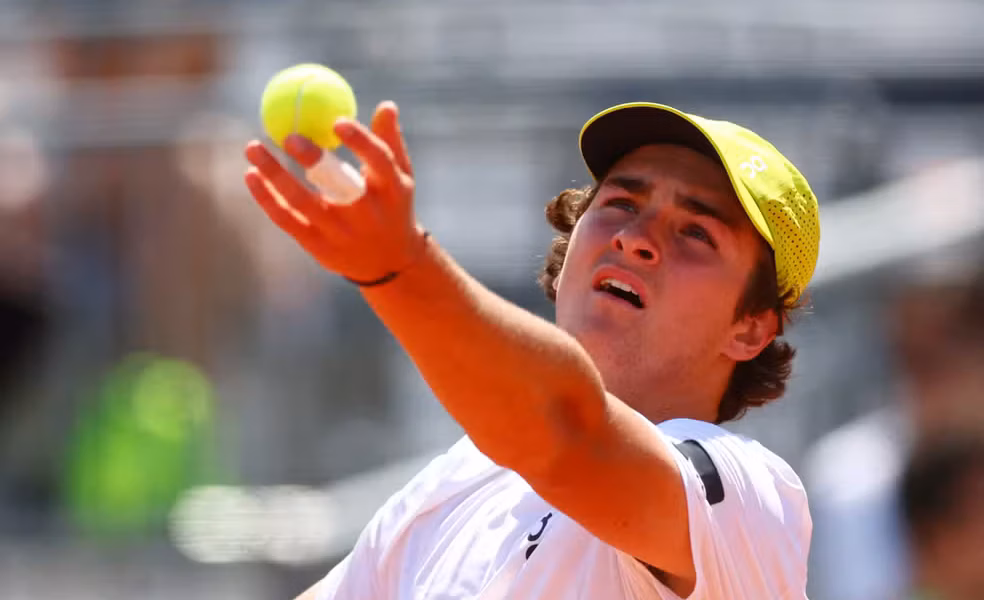 João Fonseca no Roma Open 2025