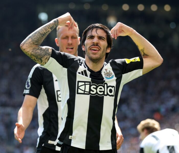 Sandro Tonali Newcastle, Juventus Tottenham