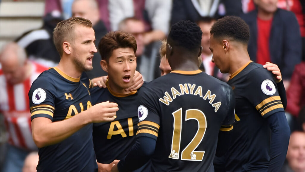 Elenco do Tottenham em 2016 tinha nomes como Kane, Son e Dele Alli