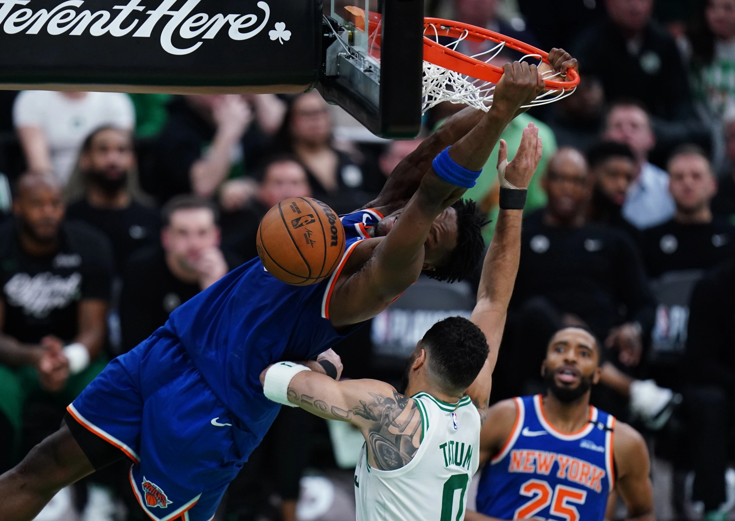 Celtics em apuros nos playoffs.