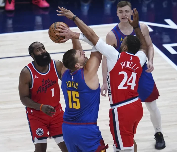 clippers nuggets nba denver 3