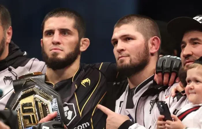 Islam Makhachev Khabib Nurmagomedov UFC